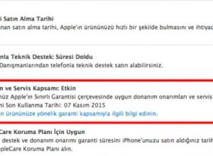 Apple Garanti Sorgulama